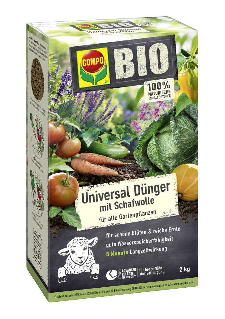 COMPO BIO Universal Dünger mit Schafwolle